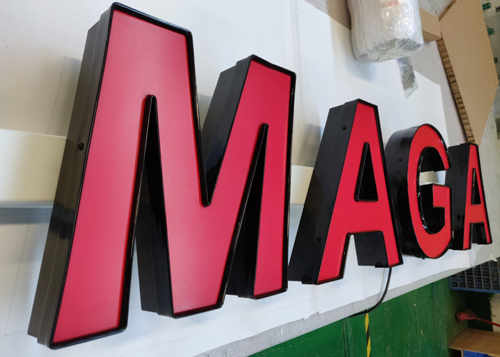 柯賽標(biāo)識(shí)LED發(fā)光字廠(chǎng)家分享：LED發(fā)光字字體的選擇技巧