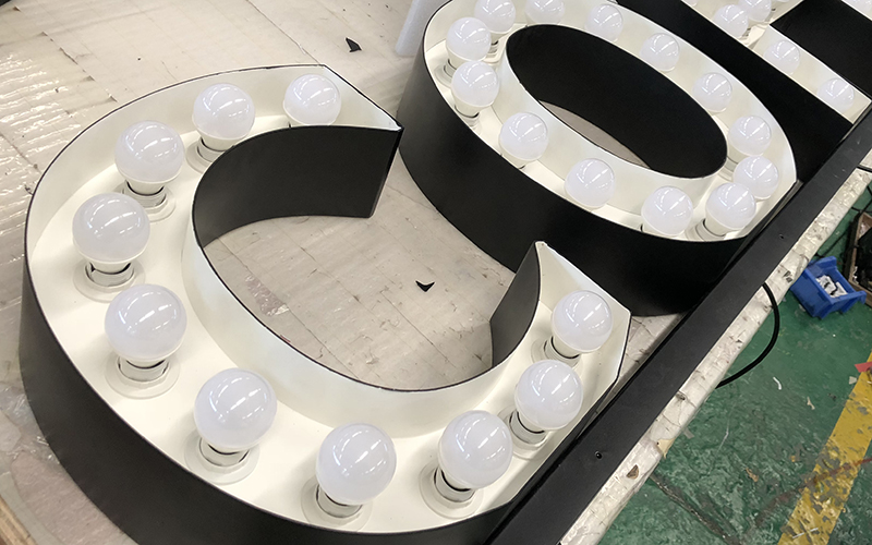 LED外露發(fā)光字制作流程步驟有哪些？