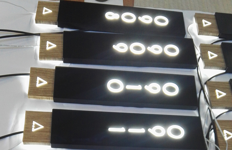 LED門牌發(fā)光字做哪種字好看，有哪些類型？