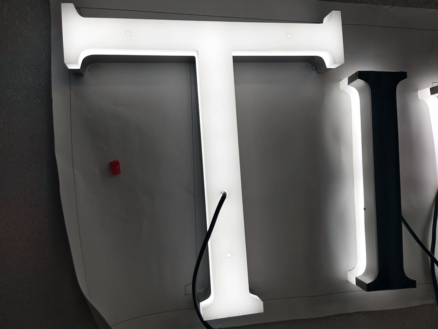 LED背發(fā)光字制作步驟流程有哪些？