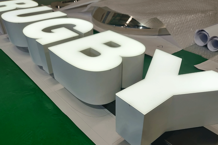 連鎖店門頭招牌發(fā)光字制作樣式有哪些？