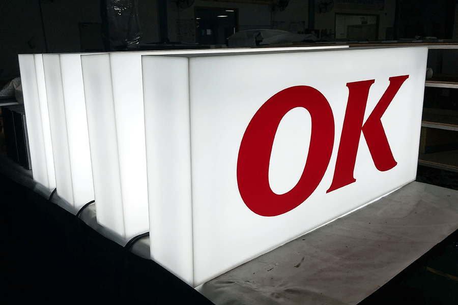 亞克力燈箱字有哪些制作工藝？