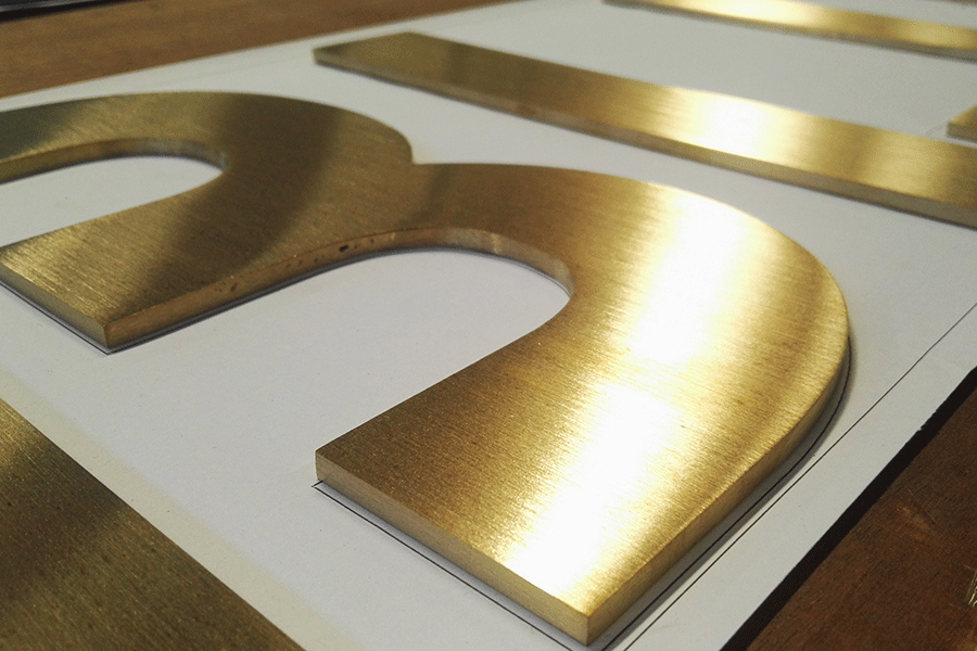 金屬字有哪些表面處理工藝？