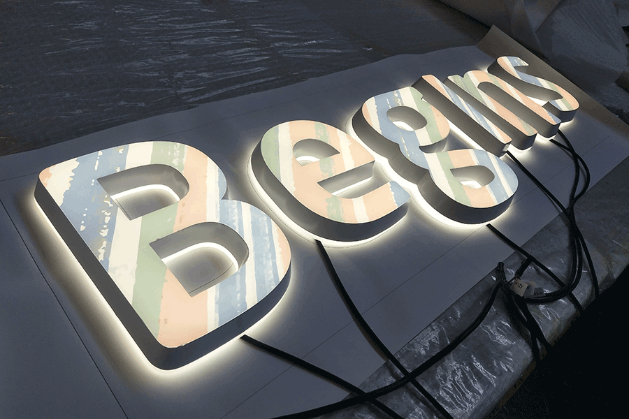 led迷你字標識標牌制作有哪些方法步驟？